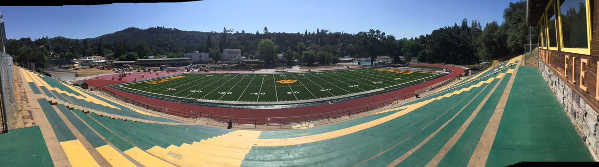 Near to completion... Looking more like a stadium everyday! #CampusConstruction #AlmostReady