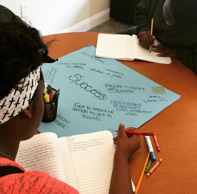 thap5508's tweet photo. We're #NeverNotWorking at #CoWork5508. Our Youth Entrepreneurship #IdeaLaunch Summer Program has begun! https://t.co/k1mhDlUcp2