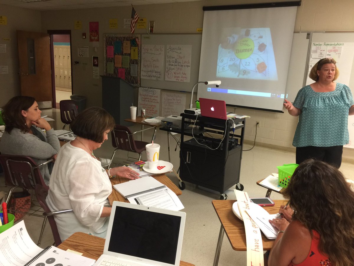keelmathTN's tweet photo. Educationally sound math games?  @SouthwestCORE math leaders learn how in Savannah's @TNedu #TNsummerlearning https://t.co/G4C8Hgf7wV