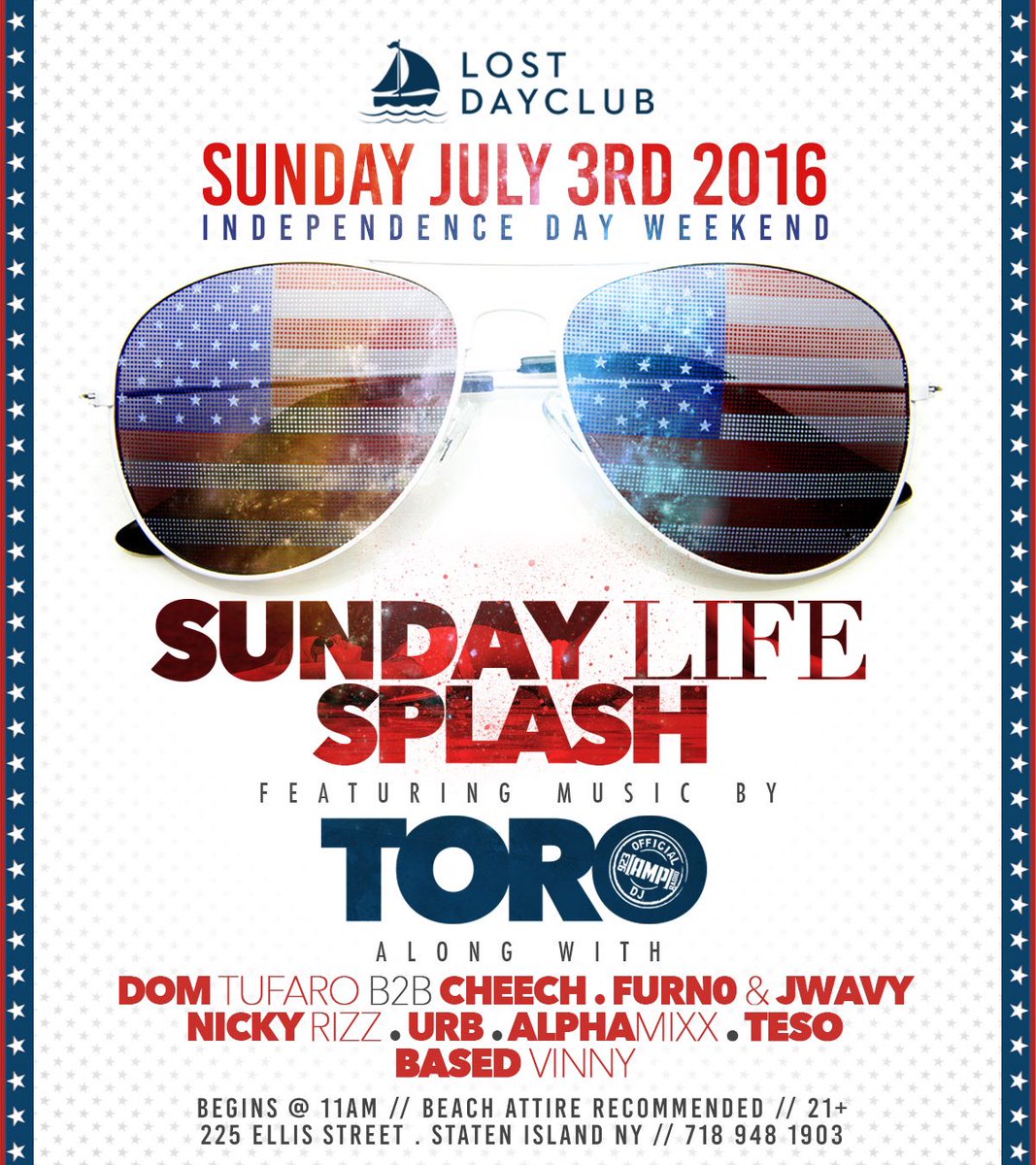 TeamEntGroup's tweet image. This Sunday Dj Toro Takeover At The Lost Day Club(Tiki Island) Ready To Rip It Up!! #Team