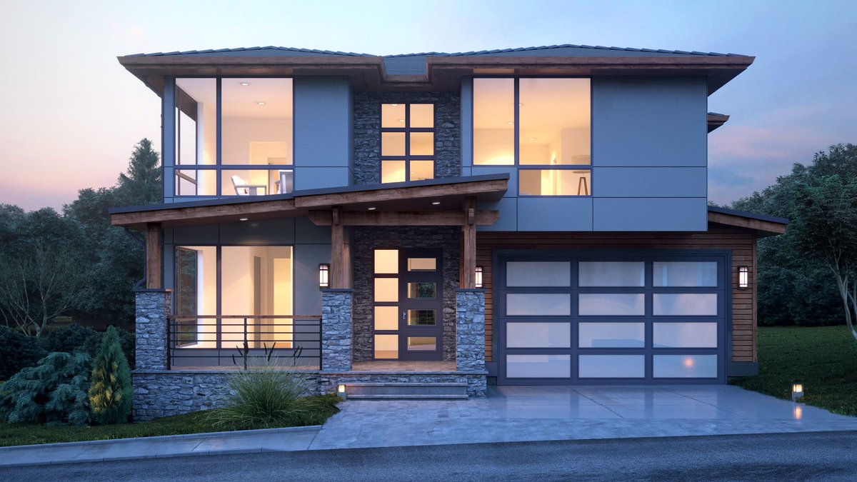 Kennydale Custom (Lot2) #dreamhouse #projecthome #design #modern #architecture #color #Contemporary