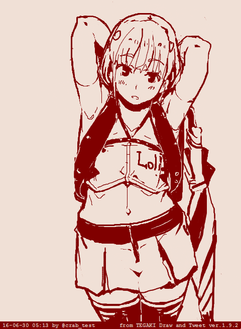 ロリレースクイーン。『レースクイーン』という単語は最近よくニュースで聞きますね。 #tegaki_dt 