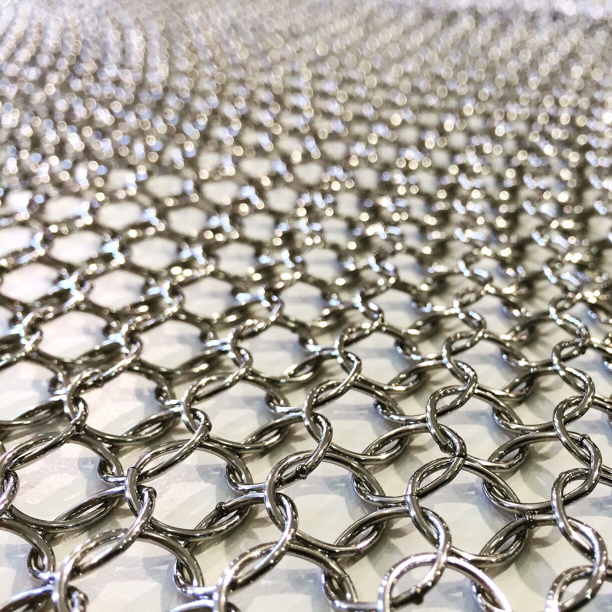 Gerriets_US's tweet image. Did you know we make #customcurtains out of a wide variety of different materials, even #ringmesh or #chainmail?