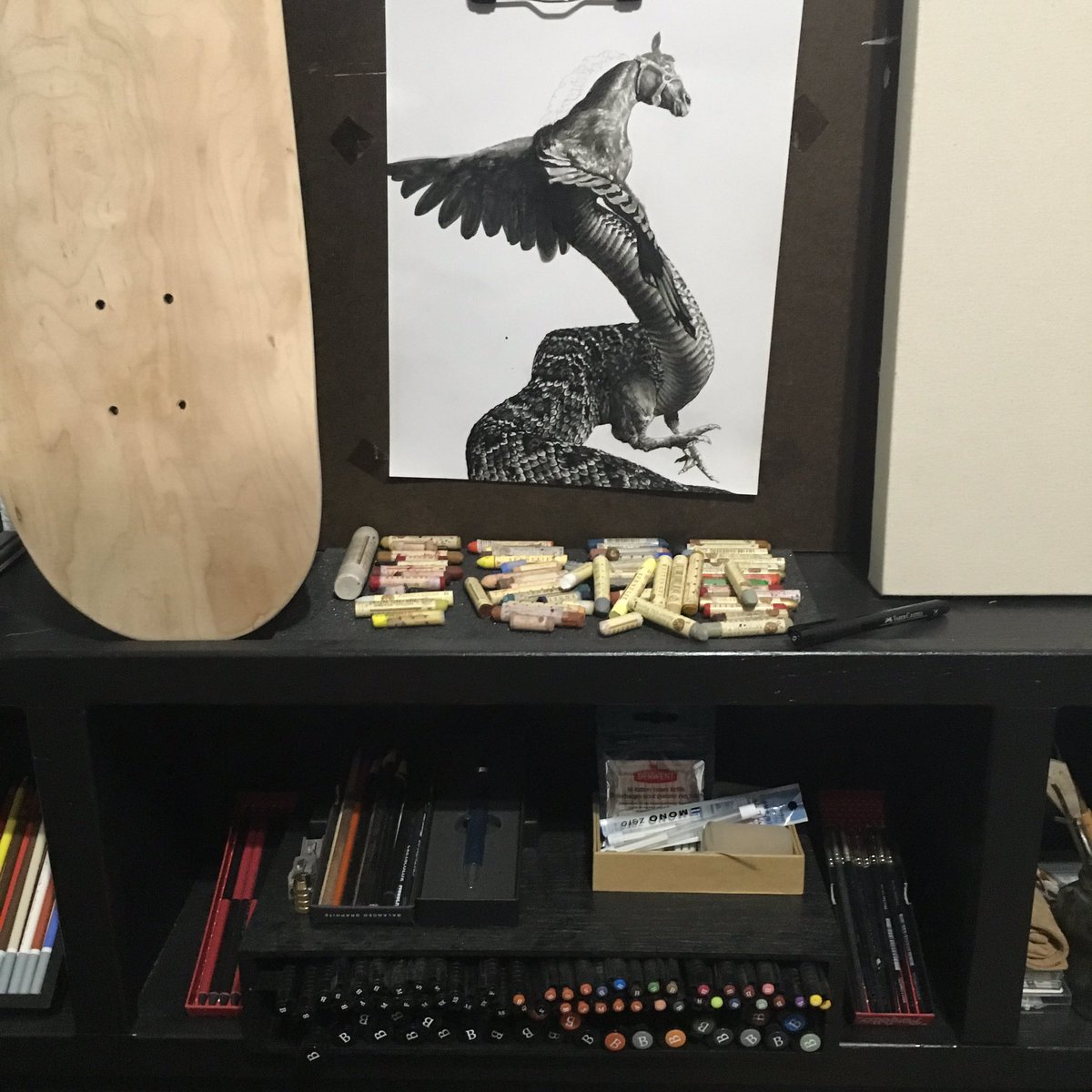Mythic Swagger Skate Deck drops 7/8 <a href="/INDYINKco/">INDYINK</a> #studiolife