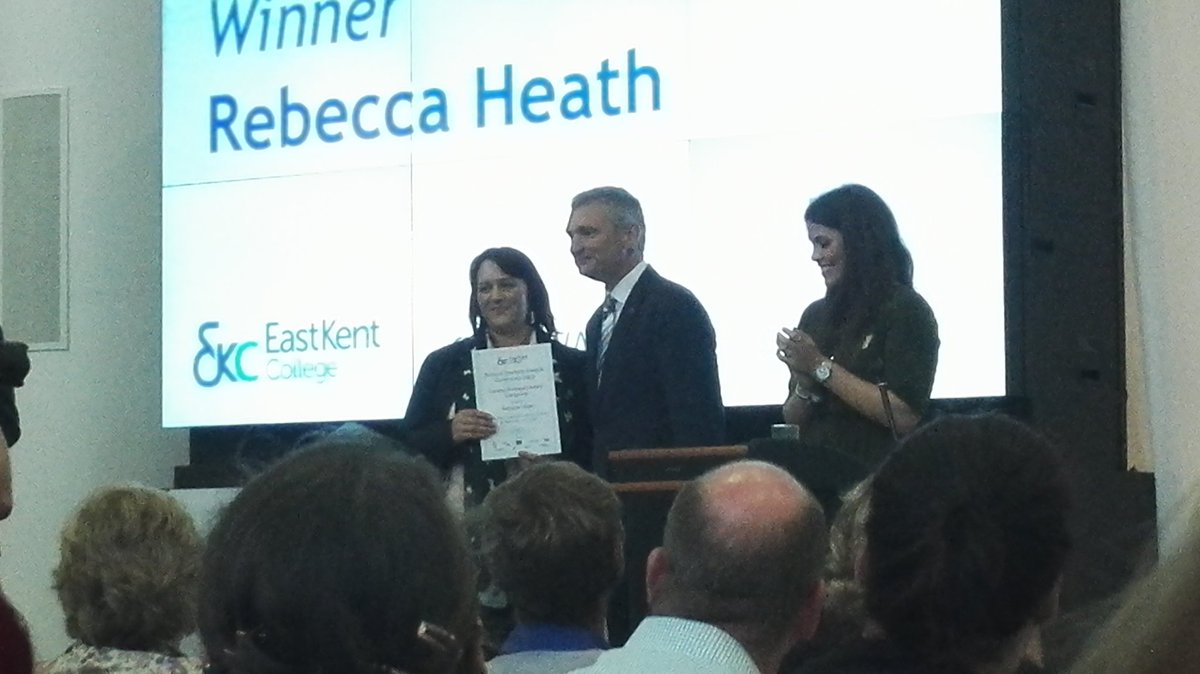 HelenMBrook's tweet photo. Very proud of our Award winning #ekc Early Years and Social Care students. #eastkentcollege https://t.co/eqyYicEi5Q