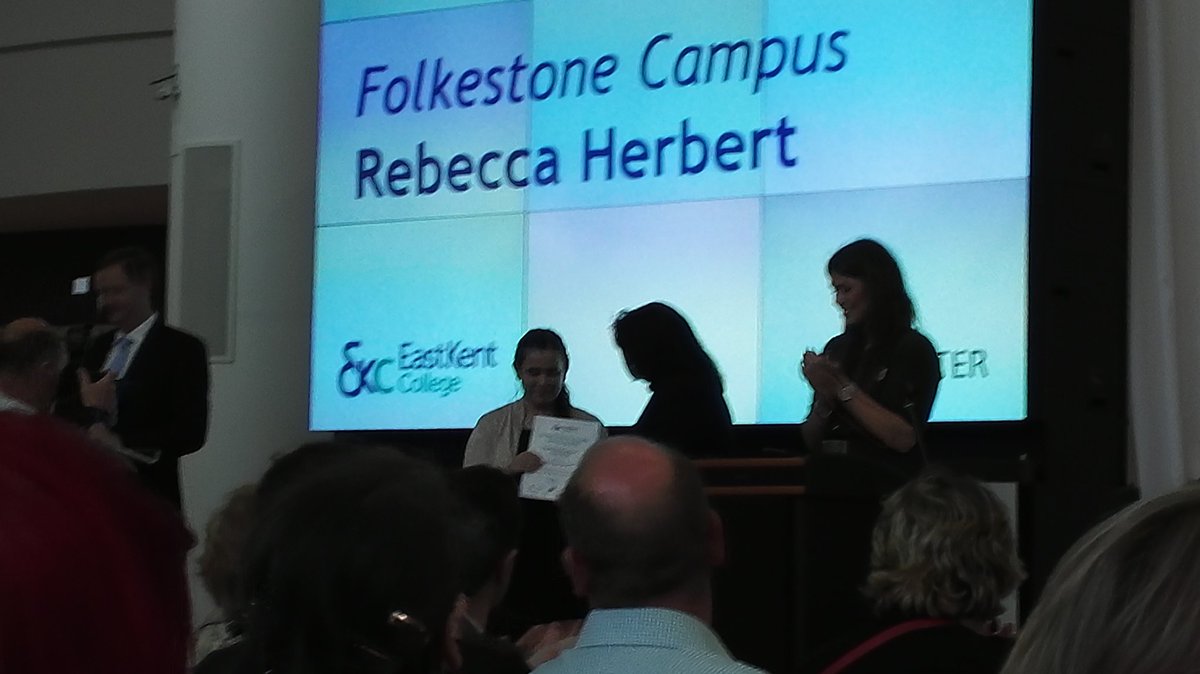 HelenMBrook's tweet photo. Very proud of our Award winning #ekc Early Years and Social Care students. #eastkentcollege https://t.co/eqyYicEi5Q