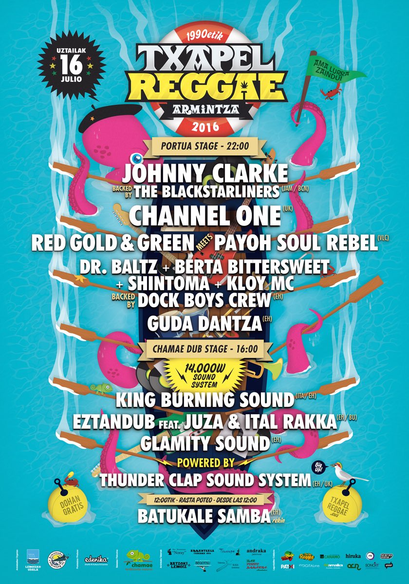 TxapelReggae's tweet photo. #txapelreggae2016 https://t.co/wcluYRDeeU
