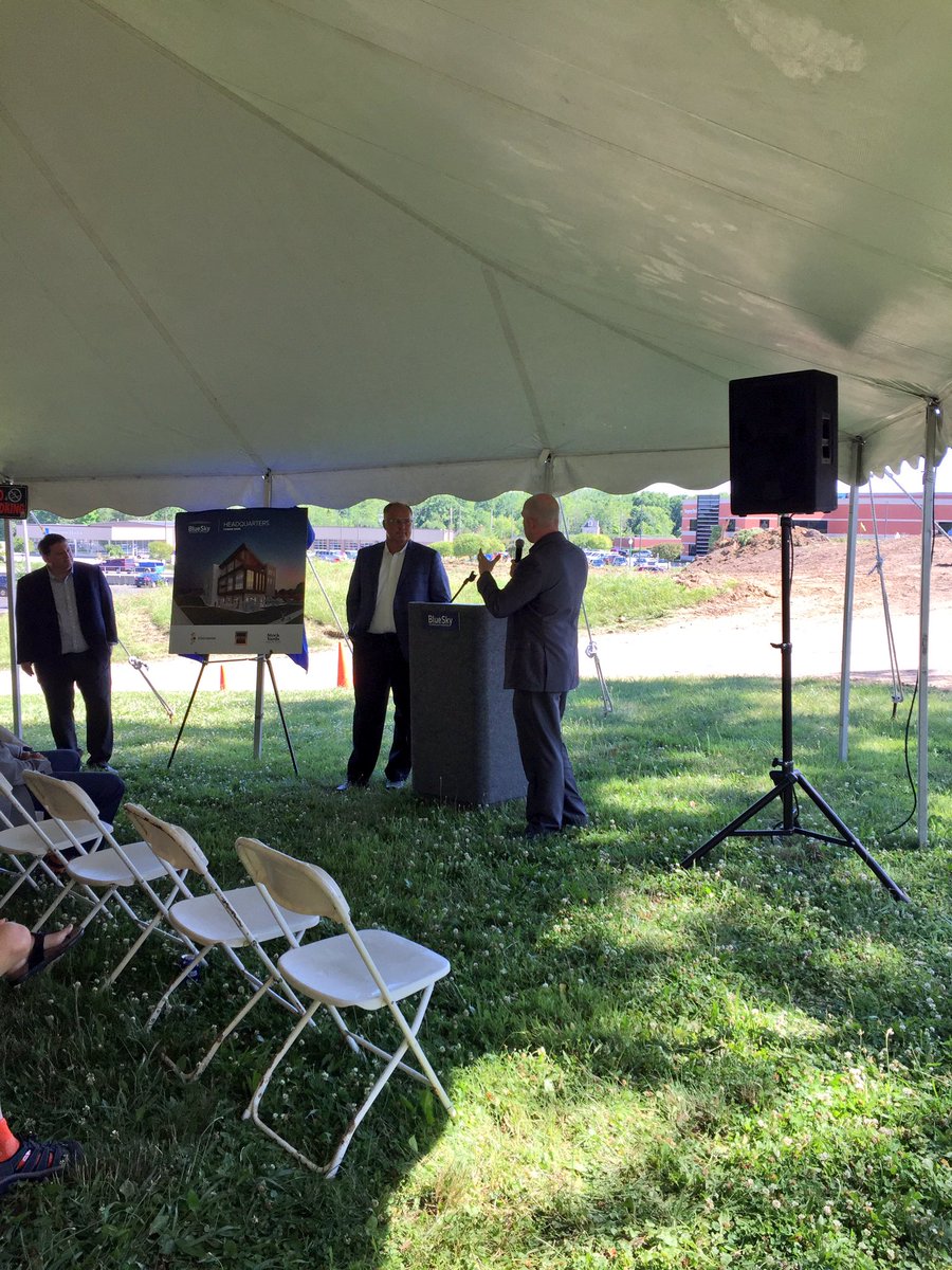 blueskycommerce's tweet image. "An exciting project and great opportunity for the community" thank you @AmericanStrpnt #BlueSkyBreaksGround