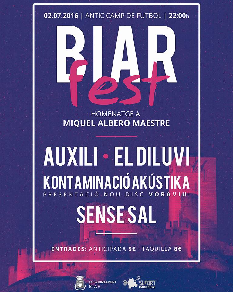 Auxili_Band's tweet photo. Concerts d'aquesta setmana!!!

Dv 1 (23:00) #Rebrot16 
Dv 1 (02:50) #PremiàdeDalt 
Ds 2 (02:15) #BiarFest https://t.co/WbdYJSqhw3