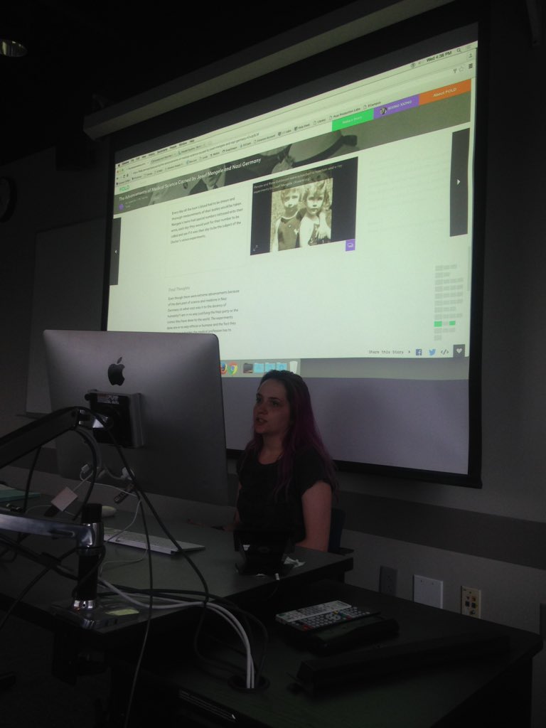 readFOLD's tweet image. Fantastic multimedia presentations from @EmersonCollege 20th century history class! #edtech