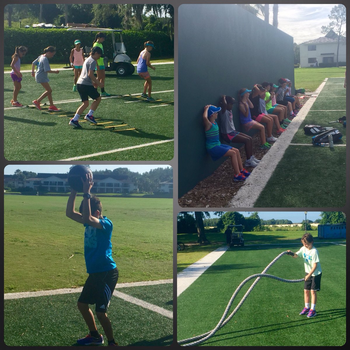 SBSPerformance's tweet photo. Our youth athletes don't want an offseason, they keep grinding all summer! #fitness #workout #sbsperformance https://t.co/k8BFdwEA1Q