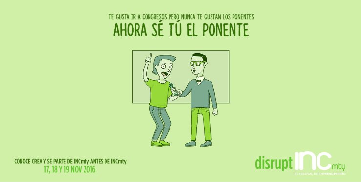 incMTY's tweet photo. Es tu momento, envía tu propuesta a https://t.co/2TWSpPvcbN. 
Tienes hasta el 11 de julio. https://t.co/0gNF1hdFpM