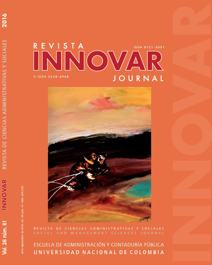 InnovarJournal's tweet photo. Ya se encuentra disponible nuestro nuevo número! INNOVAR Vol. 26 No. 61 accede a través de: https://t.co/TO5LhQXS1n https://t.co/43EsO8WAjm