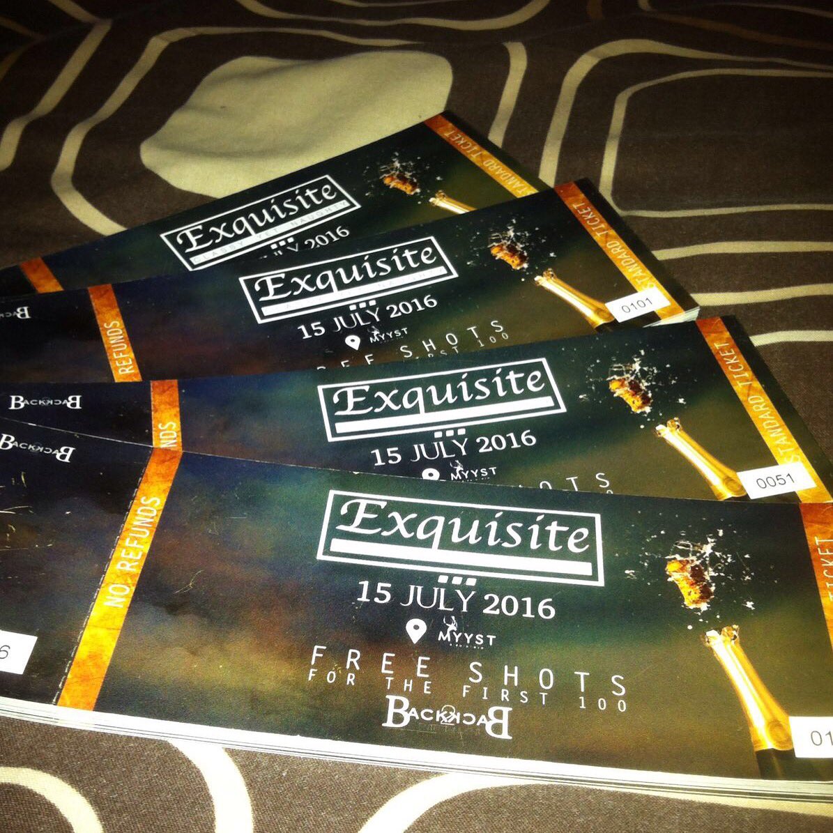 TinasheTafeni's tweet photo. Have you got your tickets yet? #EXQ16 is no joke, the night is gonna be madness... Early birds have sold out https://t.co/9T7kWlLvGh