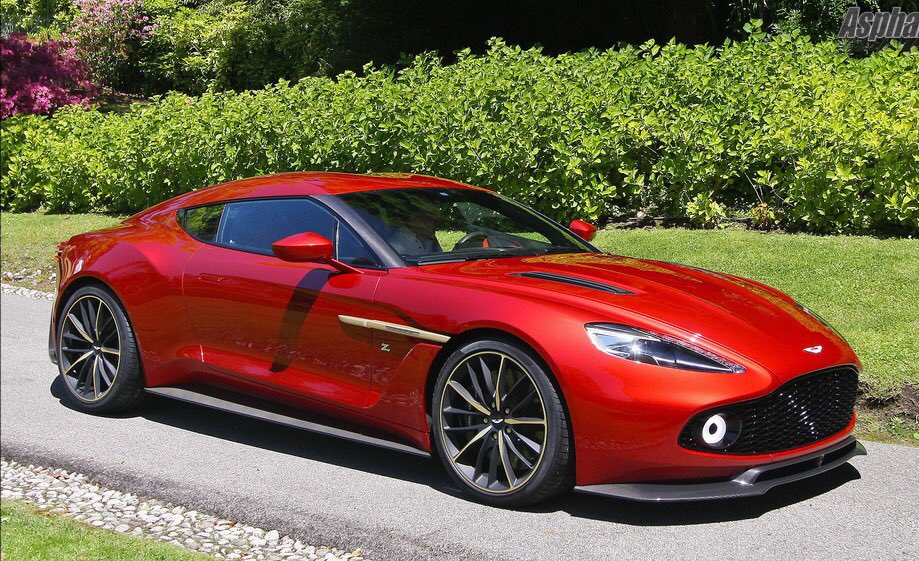 ConceptCarsPorn's tweet image. Aston Martin Vanquish Zagato Concept
