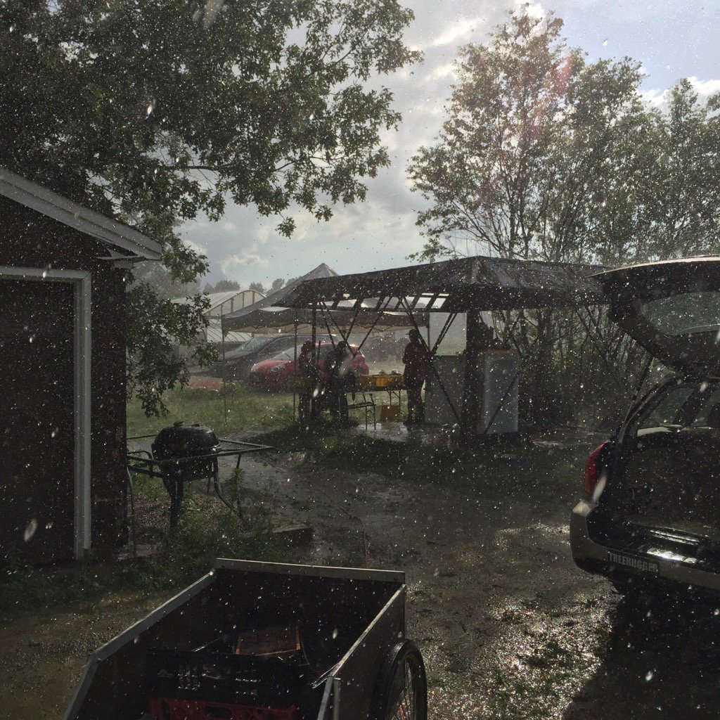 marsfarmer75's tweet photo. Crazy sunshower Csa pickup at #redplanetfarm today https://t.co/LeMrrkGKVi