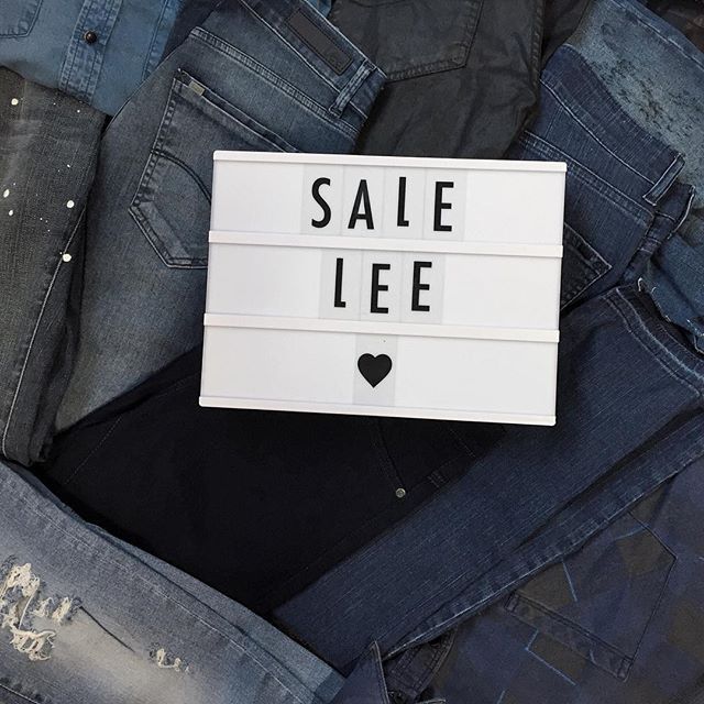 WINTER SALE IS ON! 
Hasta 50% OFF en nuestros locales y Shop Online! 
#leejeans #wintersale