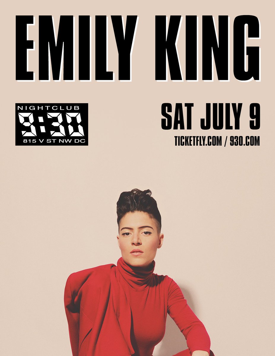 930Club's tweet photo. WIN tix to @Emilykingmusic + a copy of The Switch (Deluxe Edition) on CD! Enter: https://t.co/6wsZKdnJNe #EmKing930 https://t.co/tkq8yMwwGz