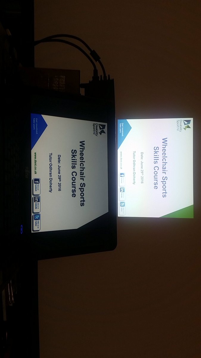 Such a good night at the wheelchair sports skills course, really good 😀 @DSNI_tweets &amp; <a href="/Belfast_IF/">Belfast_IF</a>