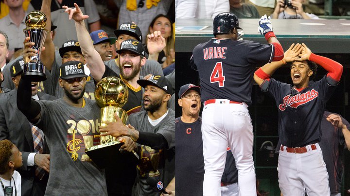 Suddenly, Cleveland has no idea how to lose.

Since June 17, the Cavs have won a title and the Indians are 11-0.