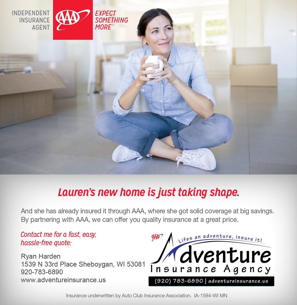 AdventureIns's tweet photo. Save big on home insurance through AAA! https://t.co/Q0k9pu5JiC