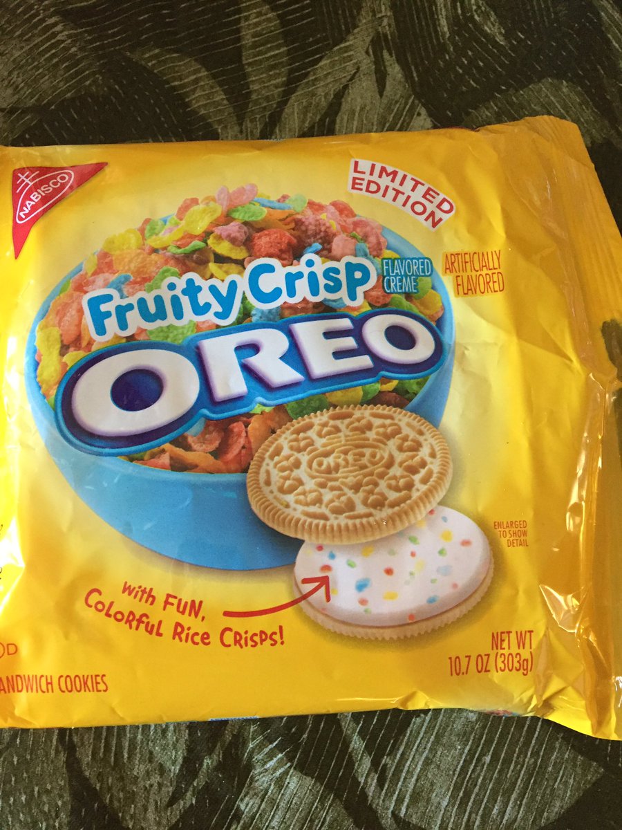 ckbrat1968's tweet photo. Omg. #FruityCrispOreosrock https://t.co/u1M4MIfSFL