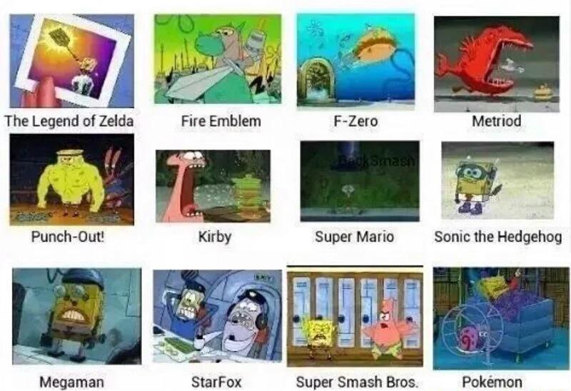 YTJManGames's tweet photo. @SpongeBob @NintendoAmerica https://t.co/a4mKem7yAb