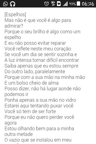 s_araserafim's tweet photo. Essa música ♡ https://t.co/5BTBbqa1K0