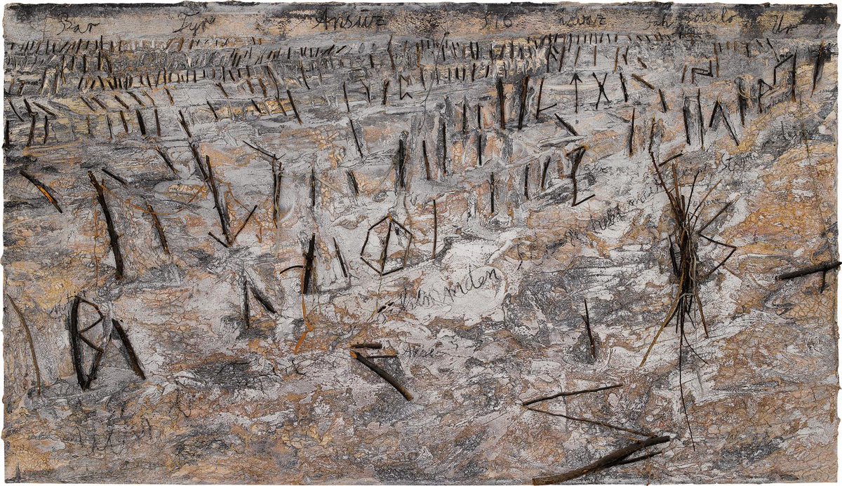 camil@ (@corin80301423) on Twitter photo Anselm Kiefer - "Für Paul Celan" via <a href="/kieferanselm/">Anselm Kiefer</a> #art #arte #painting #contemporaryart #anselmkiefer Anselm Kiefer - "Für Paul Celan" via <a href="/kieferanselm/">Anselm Kiefer</a> #art #arte #painting #contemporaryart #anselmkiefer