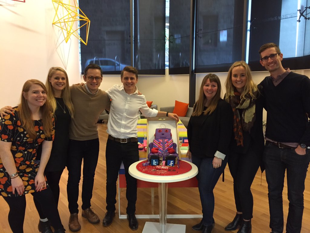 TPXimpact's tweet image. And that&apos;s a rap! From all the @futuregov team incl. the #robotcake thank you. We hope you enjoyed it! #digitalorg