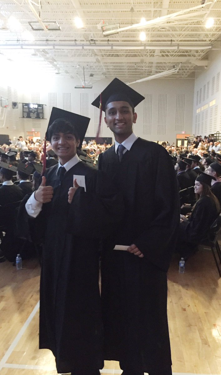 MsKourniotis's tweet photo. Patels all ready to cross the stage! So proud of these dudes! @Harshbuddy98 #HaydenGrad2016 https://t.co/lSFMEuzqqP