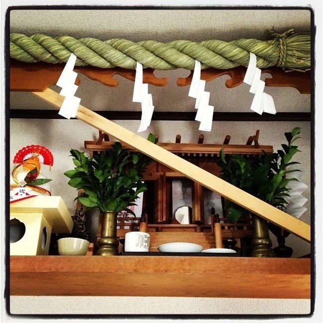 My parents family shrine. #RL