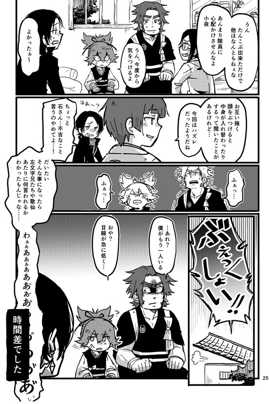 7月3日閃華の新刊【隊長三昧】サンプルです。A5/36p/400円。
マジメだったりマジメじゃなかったり…小夜隊長と仲間達は今日も元気いっぱいです。
当日はクニハルさん( @9286kuniharu)の新刊も置かせていただきます◎