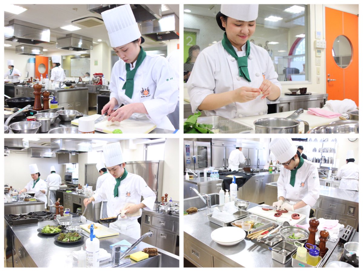 東京ベルエポック製菓調理専門学校 公式 در توییتر 調理師科2年生の学内コンテスト 昨日の西洋料理コースのコンテストの様子 表彰式のあとにはとっても笑顔 東京ベルエポック 調理師科 学内コンテスト 創作オムライス