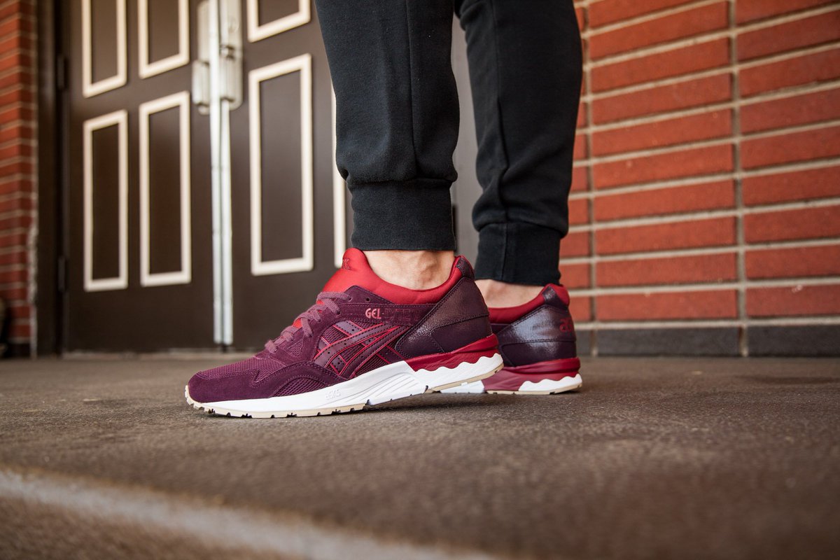 asics gel lyte iii rioja red