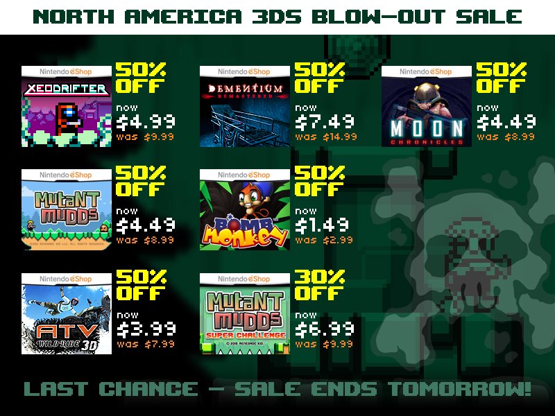 JoolsWatsham's tweet photo. We're in the last hours of our super summer sale. If you like playing games and saving money, you know what to do! https://t.co/9adAdnkO4X