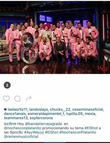 LasMalasTS's tweet photo. No se pierdan esta noche en #NochesConPlatanito a Banda @tierrasagrada1 @christiansol25 @elpollots1 https://t.co/Db55bhK0EM
