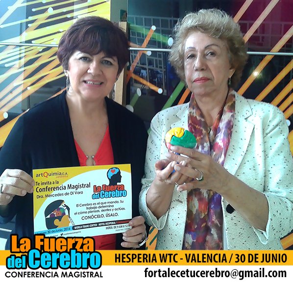 ConferenciaM's tweet photo. Mercedes y Victoria han preparado con amor y entusiasmo la Conferencia #LAFUERZADELCEREBRO ¡Ven a disfrutarla! https://t.co/d6PiWEKBCT