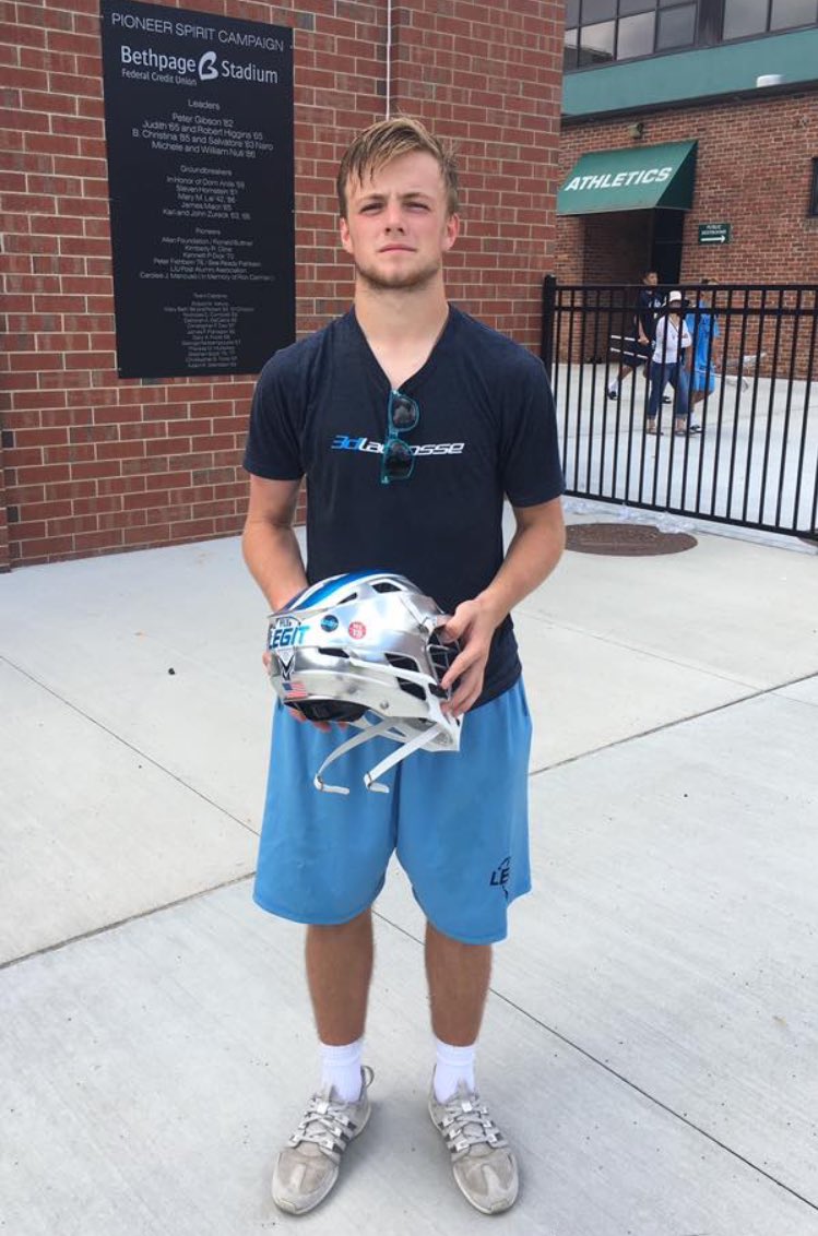 CyWoodsBoysLax's tweet photo. Conner Sommer (TX '19 M) goes 4-0 &amp; Championship @flglax #Legit #WC19HelmetSticker #3dSelect https://t.co/VCKLR5NxGQ