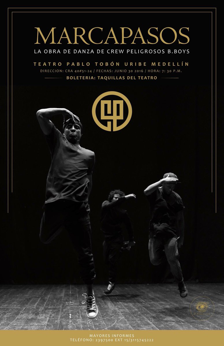 JavatoJonesCo's tweet image. #MarcaPasos La Obra de Danza de @crewpeligrosos 
Arte en esencia trasmitida a través de los mejores #BBoys del país