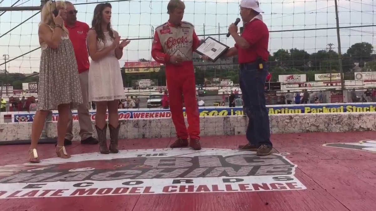 ddepp44's tweet image. Still wearing the same uniform every Saturday night at the Nashville fairgrounds #NASCARThrowback