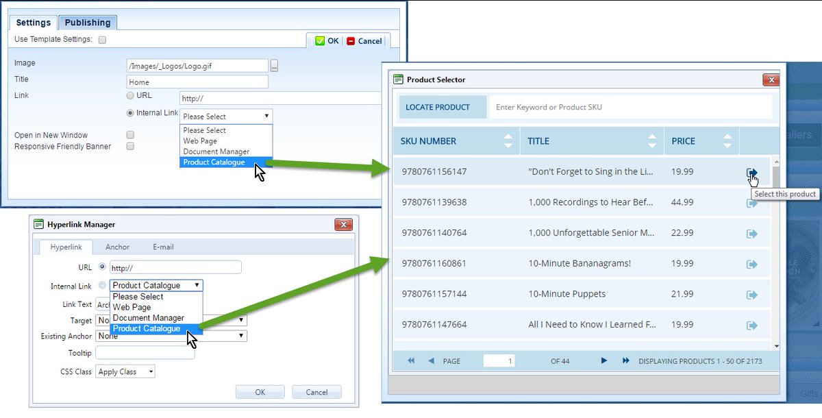 contegrohelp's tweet photo. Product Catalogue 3.0 - Adding links to your products is now even easier in the banner &amp; content modules #timesaver https://t.co/F9KZOwT9Yb