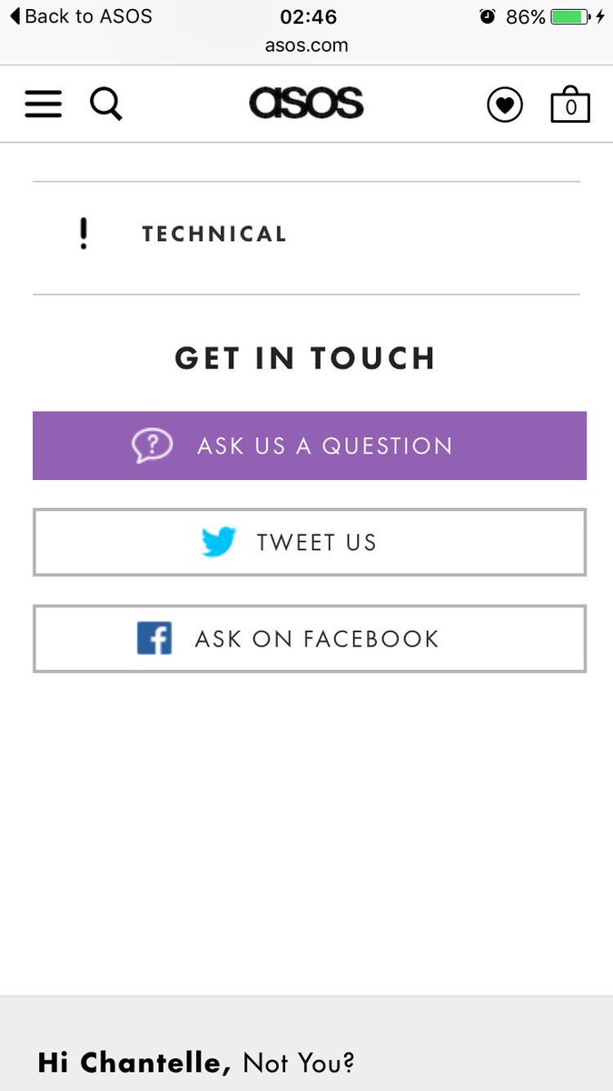 glamour_rocks24's tweet photo. What's the point when they don't even respond #ASOS #customerexperience #usuallyonpoint #premiercustomer https://t.co/JqDdO2VodO