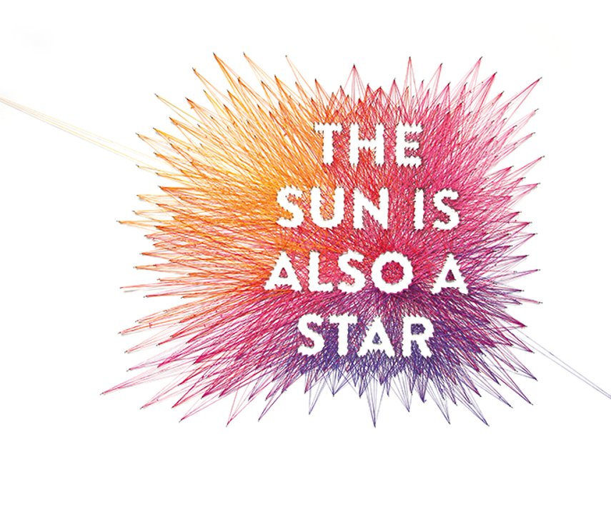 Bright and beautiful - obsessed with our feature artist Dominique Falla's tactile typography work.