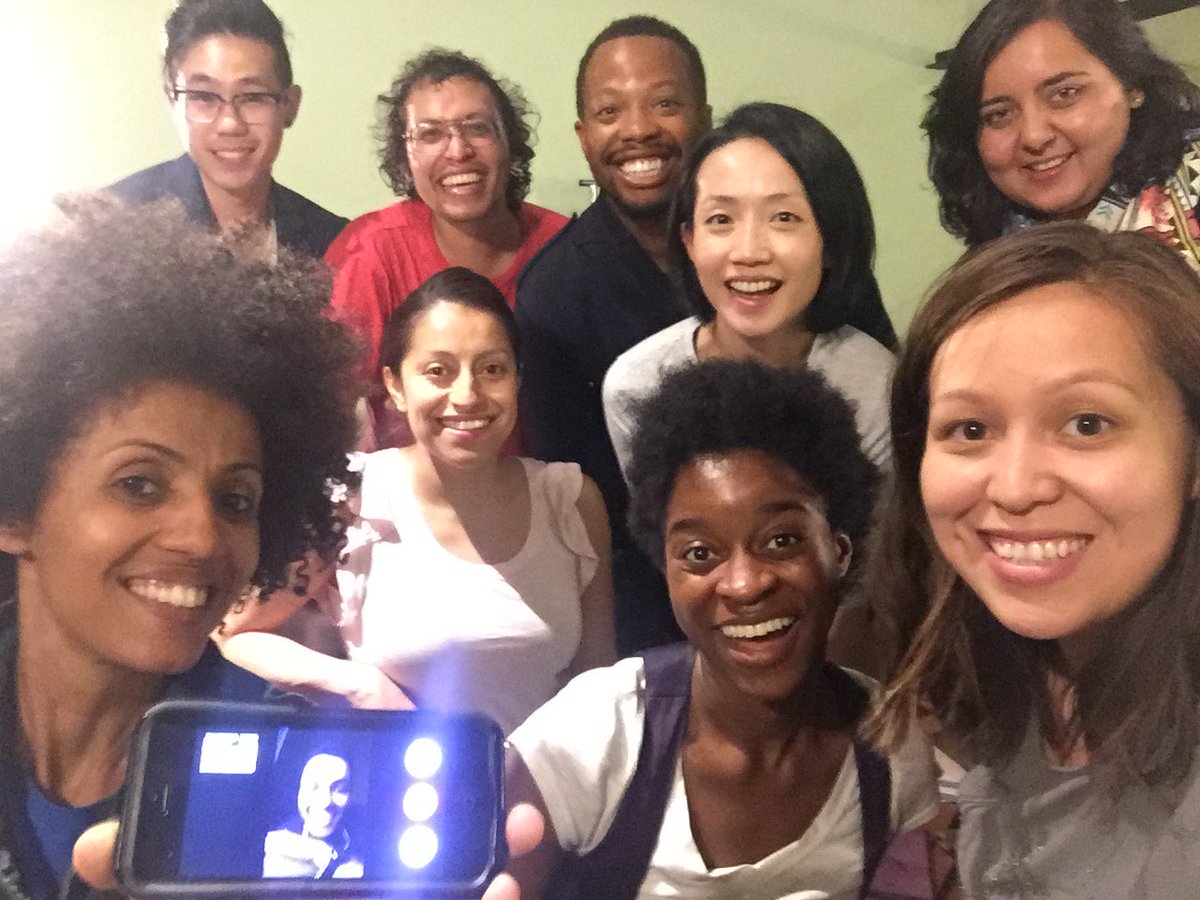 We wrapped year 1 of our #bcHub training program last night - pizza met valued feedback ;) #LiliaLeon #JosephRecinos