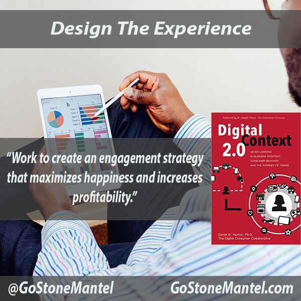 gostonemantel's tweet photo. Design The Experience. #DigitalMarketing #DigitalContext #IoT #Innovation #BusinessStrategy https://t.co/7q9h06CtqK https://t.co/UgAuFlyC3g