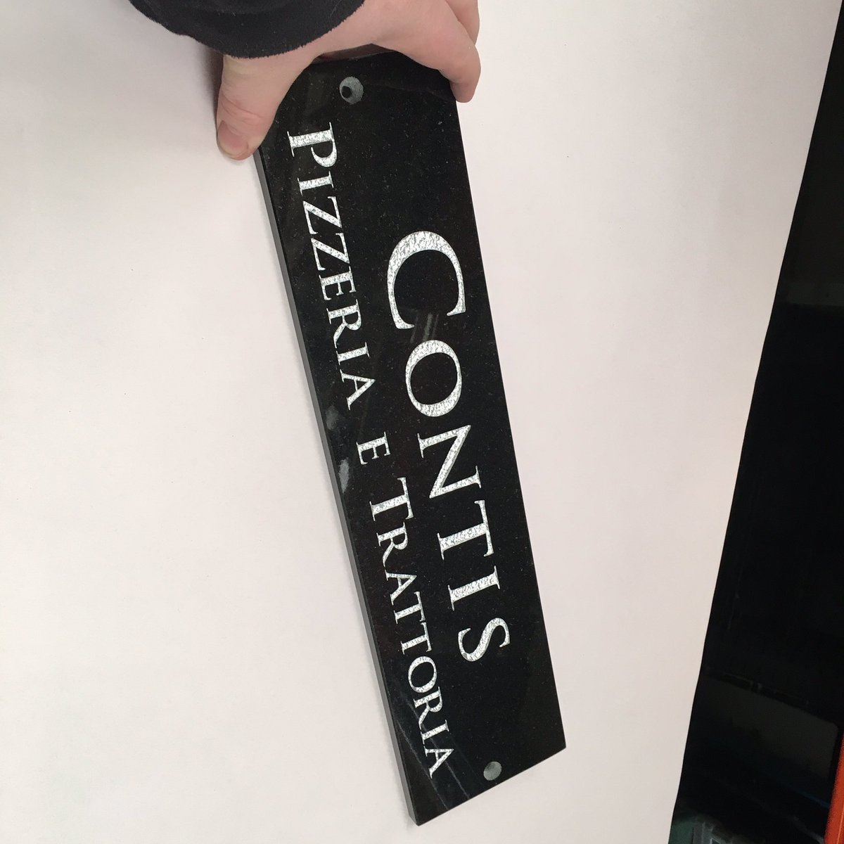 talking_stones's tweet image. Pizza anyone? Everlasting house address and business name plaques.#talkingstones #houseplaques