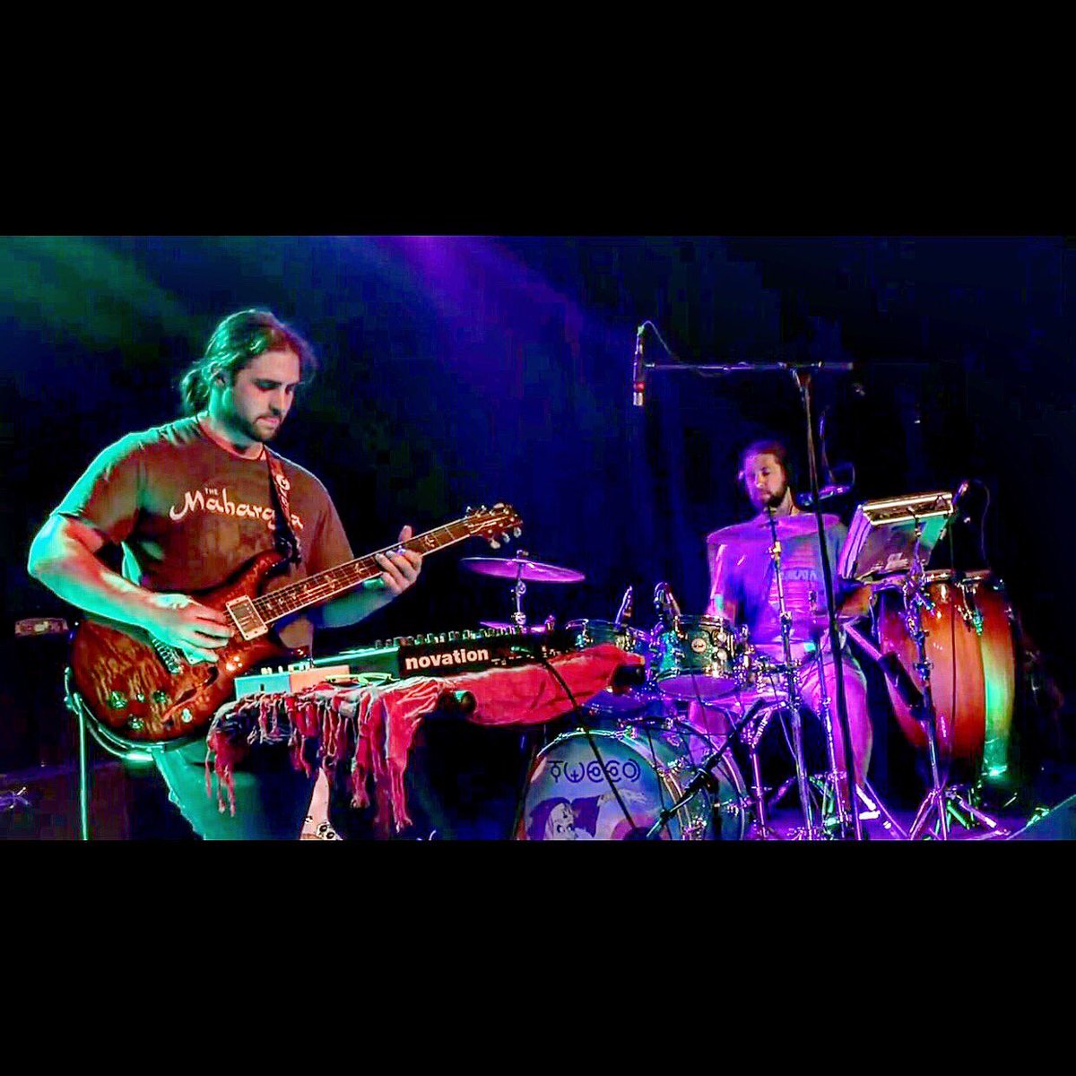 June 9th, 2016 <a href="/IronWorksBflo/">Buffalo Iron Works</a> #sonder #sonderlive #prsguitar #novation buffalomusic #liveelectronic