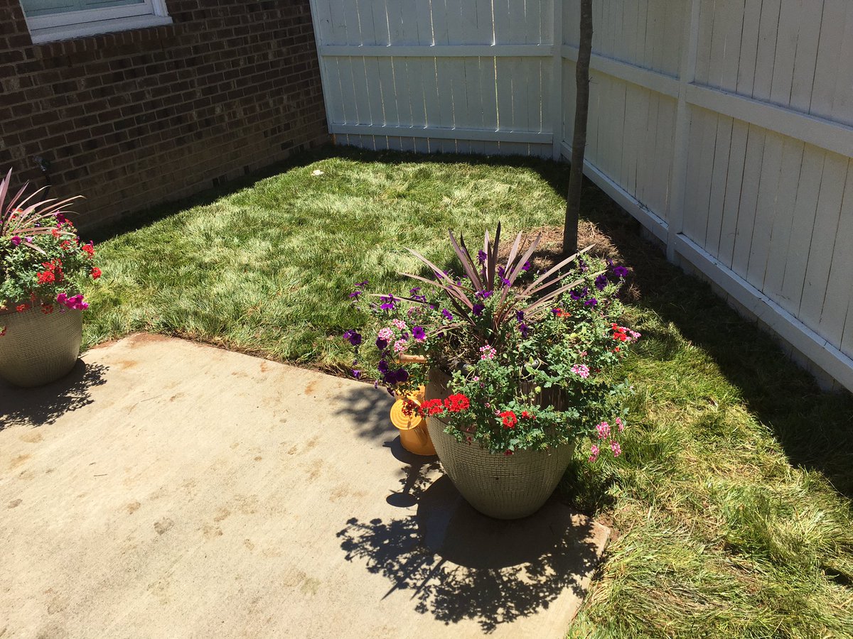 RTOutdoors's tweet photo. Sod changes this court yard!  #regenthomes #franklintn #berryfarms @RegentHomesTN https://t.co/gRWro8B6fn