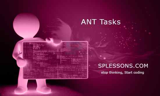 splessons's tweet image. (ANT Tasks) - #ANTTasks, #ANTTutorials, #ANT, #OnlineTutorials, #SPLessons